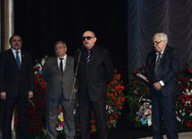 Ceremony of farewell with Magsud Ibrahimbeyov. Azerbaijan, Baku 23 match, 2016 